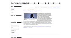 Desktop Screenshot of forum-recenzja.pl